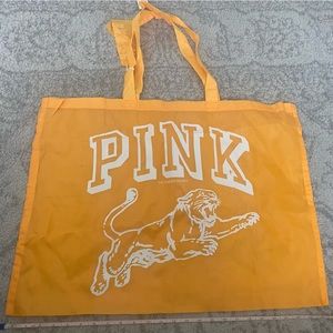 Pink Victoria’s Secret- Yellow Tote